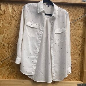 White stars different colors ladies shirt